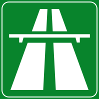 Mautpflichtige Autobahn / Autostrada